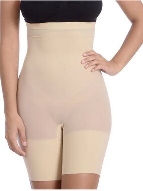 Body Beautiful High-Waist Nude Shaping Short for Smooth Silhouette, L/XL, NWT